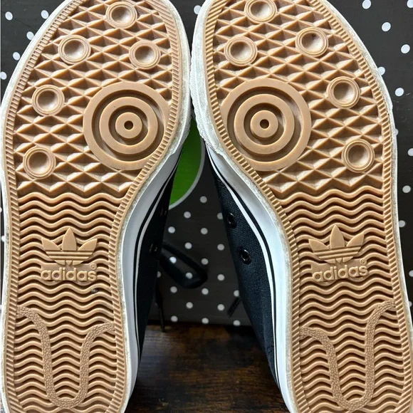 Adidas Black Canvas Sneakers - Picture 7 of 7